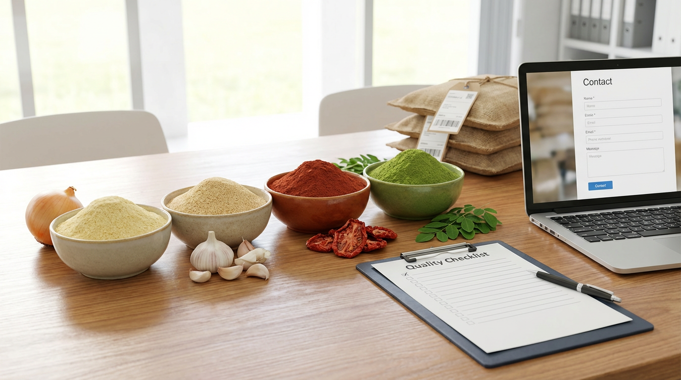 Femiaura inquiry and export-ready powders